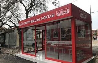 Akhisar Belediyesi kapalı işçi durak sayısını...