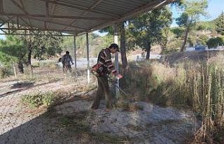 Alanya’da bir yılda 215 mezarlığa bakım yapıldı