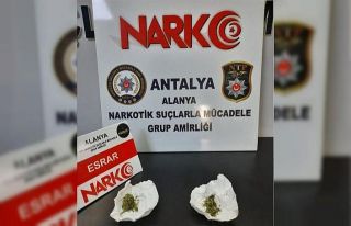 Alanya’da uyuşturucu operasyonu