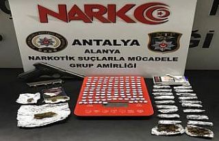 Alanya’da uyuşturucu tacirlerine ceza yağdı