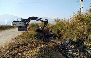 Alaşehir’de dereler temizleniyor