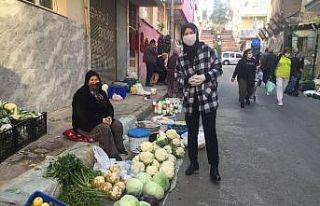 Alaşehir’de semt pazarı son kez kuruldu