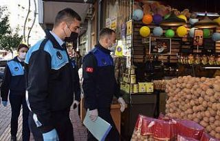 Aliağa Zabıtası yılbaşı denetiminde