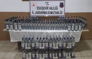 Alpu’da sahte içki operasyonu : 1 gözaltı
