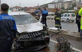 Altı araç birbirine girdi: 1 ölü, 10 yaralı