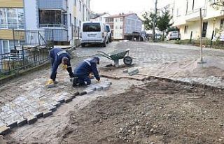 Altınordu’da alt ve üstyapı çalışmaları sürüyor