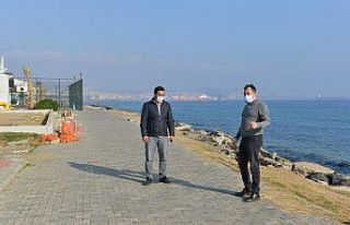 Altınova Sahili sil baştan yenileniyor