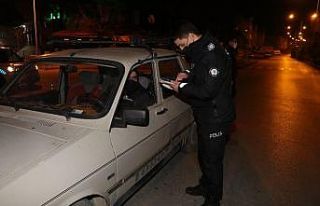 Amasya’da polis, kısıtlama denetimi yaptı