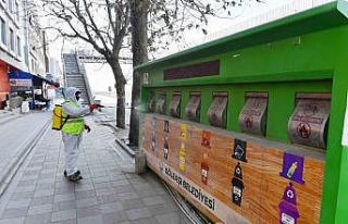 Ankara Büyükşehir Belediyesi hijyen çalışmalarını...