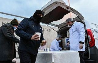 Ankara Büyükşehir Belediyesi sağlık çalışanlarına,...