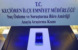 Ankara’da motosikletli kapkaç şüphelisi yakalandı