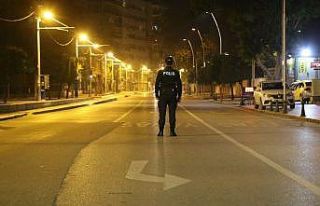 Antalya kısıtlamayla birlikte sessizliğe büründü