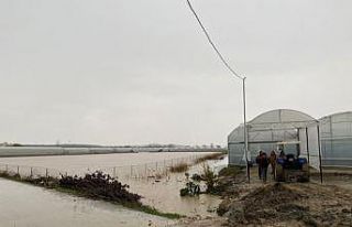 Antalya’da 3 ev sular altında kaldı, mahsur kalanları...