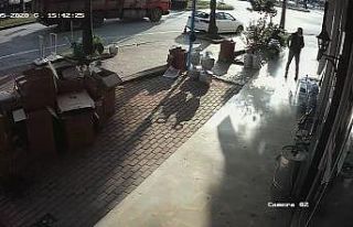 Antalya’da meydana gelen deprem güvenlik kameralarına...
