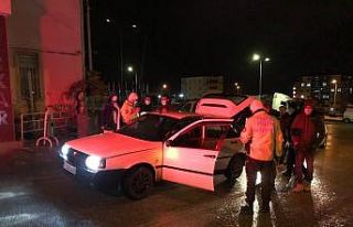 Araba egzozundan çıkan ses silaha benzetilince polis...