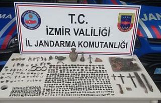 Araçta 575 adet tarihi eser ele geçirildi