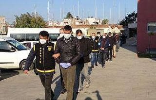 Aranan hükümlülere film gibi operasyon