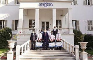 Artistik Cimnastik Milli Takımı ilk ziyaretini Ege’ye...