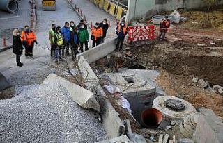 ASKİ’den Sıhhiye’de yaşanan su taşkınlarına...