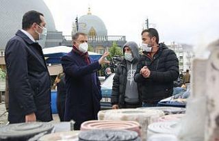 Atakum Belediyesi pazar yerlerinde yeni önlemler...