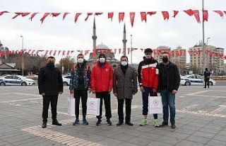 Atatürk koşusunda madalyalar sahiplerini buldu