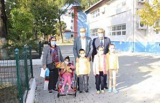 Atık yağlar tekerlekli sandalyeye dönüştü