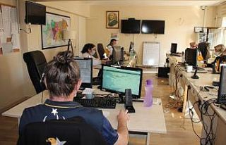 Aydın 112 Komuta Kontrol Merkezi’nde çağrı sayısı...