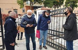 Aydın’da cuma namazı öncesi HES kodu sorgulaması...