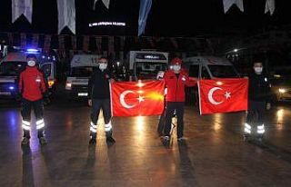 Aydın’da, sirenler onlar için çaldı