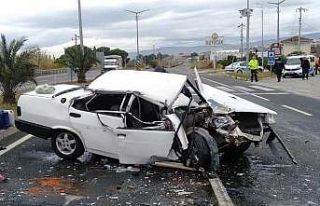 Aydın’da trafik kazası: 1 yaralı