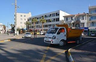 Ayvalık sessizliğe büründü