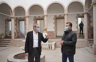 Ayvalık’ta projeler için Başkan Ergin ve Büyükşehir...
