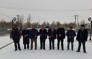 Azerbaycan’dan getirilen toprak Soltan Bey Paşabayoğlu’nun...
