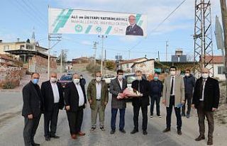 Azimli’de altyapı çalışması hızla devam ediyor