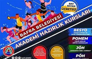 Bafra Belediyesi’nden ücretsiz akademi hazırlık...