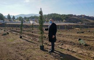 Bahşılı’da yeni mezarlık çalışmaları