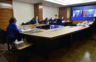 Bakan Pekcan, AB Ticaret Komiseri Dombrovskis ile...