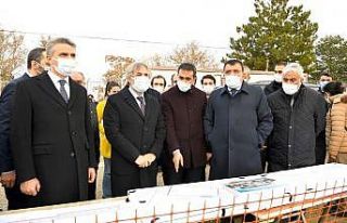 Bakan Yardımcısı Demircan Millet kütüphanesi...