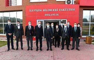 Bakan Yardımcısı Demircan, Rektör Erdal’ı ziyaret...