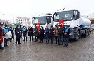 Bakanlıktan Çaldıran Belediyesine hibe araç