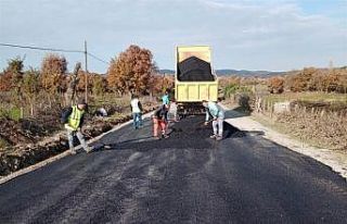 Balıkesir’de 20 ilçede sıcak asfaltlama işi...