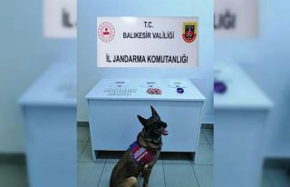 Balıkesir’de uyuşturucu operasyonu 2 şüpheli...