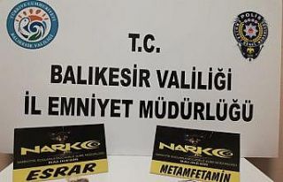 Balıkesir’de uyuşturucu operasyonu son 1 haftada...