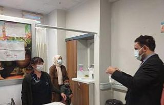 Başhekim Çelik’ten personel moral ziyareti