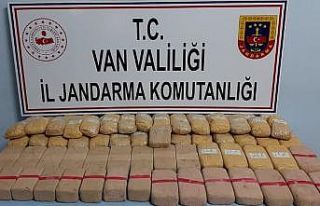 Başkale’de 48 kilogram eroin ele geçirildi