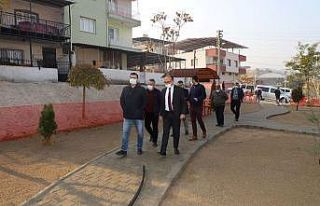 Başkan Akın incelemelerine devam ediyor