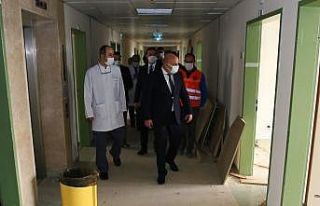 Başkan Altınok Gaziler katındaki çalışmayı...