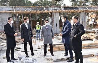 Başkan Avcı Cumhuriyet Anadolu Lisesi inşaatını...