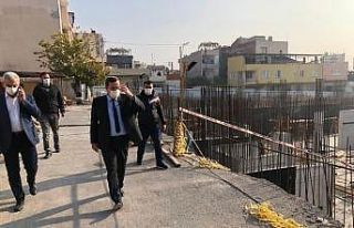 Başkan Batur’dan tesis inşaatlarına denetleme
