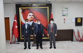 Başkan Beyoğlu, DÜ Rektörü Karakoç ve Genç...